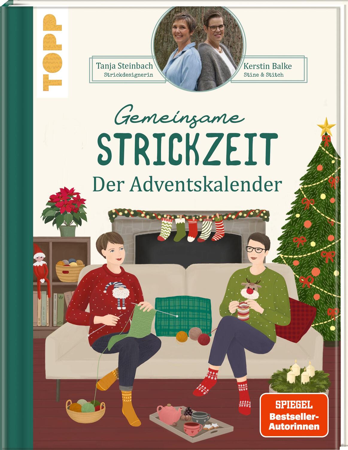 Cover: 9783735870490 | Gemeinsame Strickzeit. Der Adventskalender | Tanja Steinbach (u. a.)