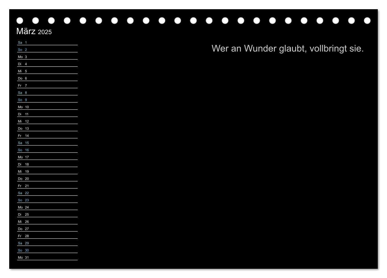 Bild: 9783457167038 | Mein Persönlicher Kalender (Tischkalender 2025 DIN A5 quer),...