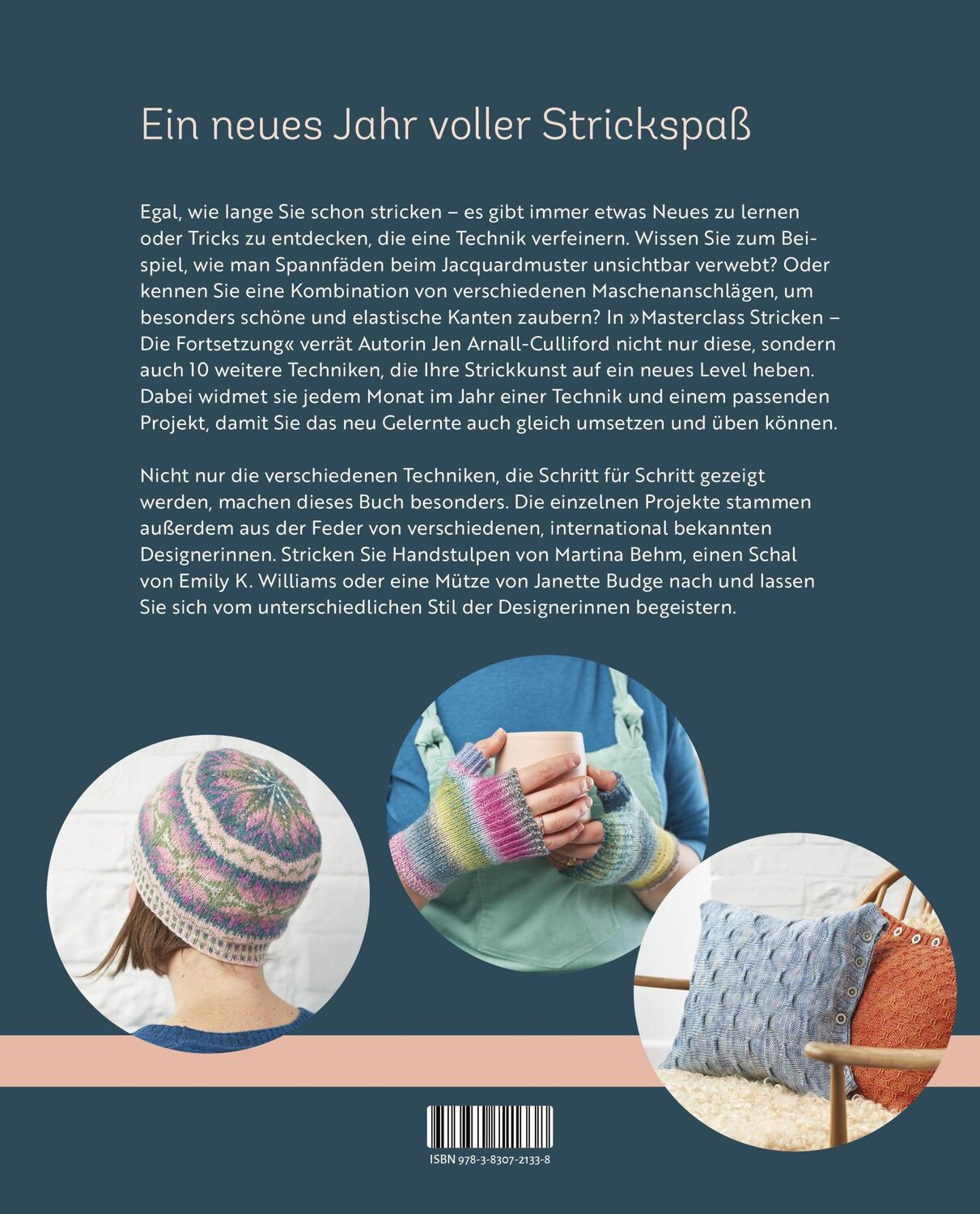 Rückseite: 9783830721338 | Masterclass Stricken - Die Fortsetzung | Jen Arnall-Culliford | Buch