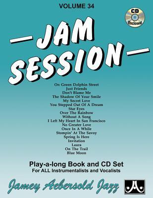 Cover: 9781562241926 | Jamey Aebersold Jazz -- Jam Session, Vol 34 | Book &amp; 2 CDs | Aebersold