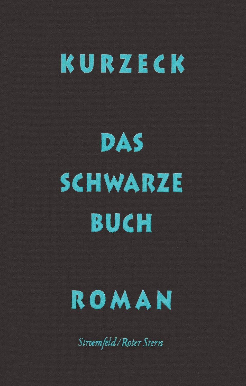 Cover: 9783895616969 | Das schwarze Buch | Peter Kurzeck | Buch | Deutsch | 2019