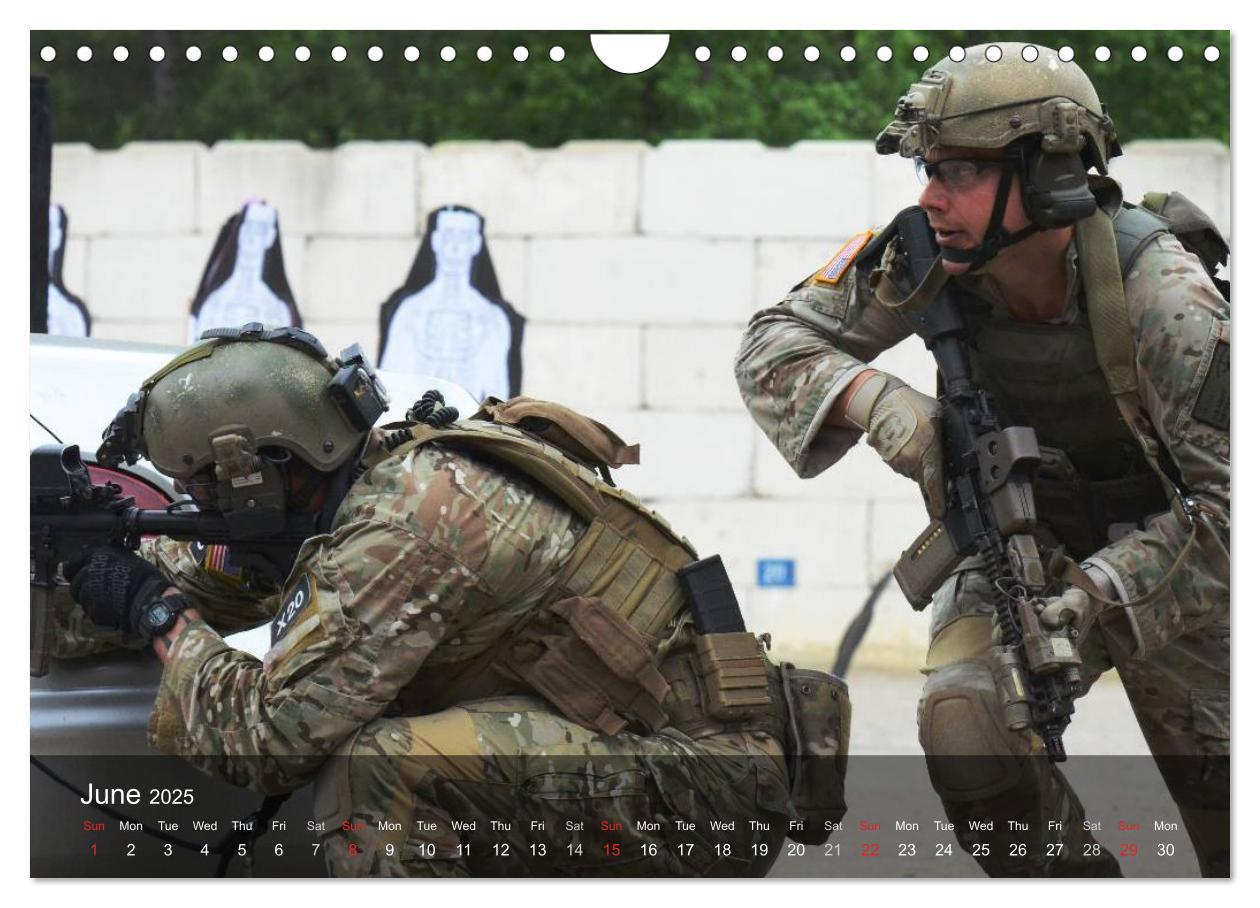 Bild: 9781325965830 | Special Forces Army Operations (Wall Calendar 2025 DIN A4...