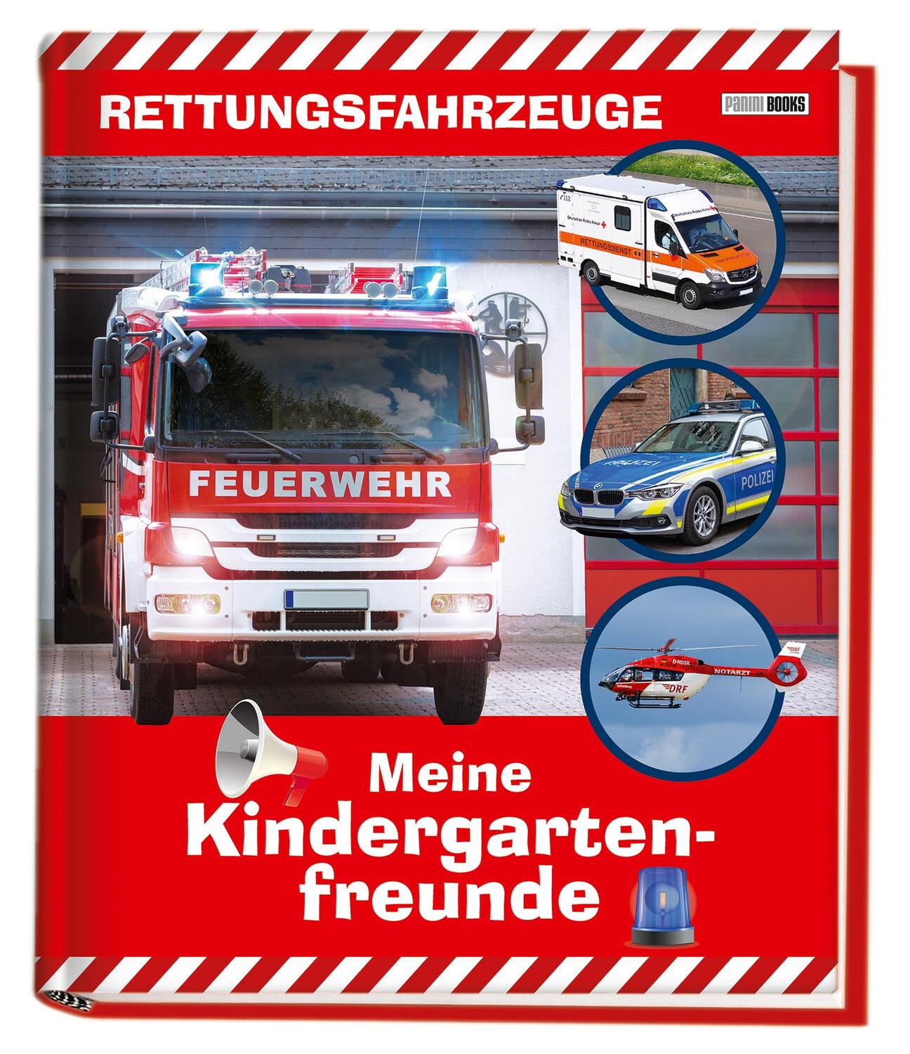 Cover: 9783833241437 | Rettungsfahrzeuge: Meine Kindergartenfreunde | Kindergartenfreundebuch