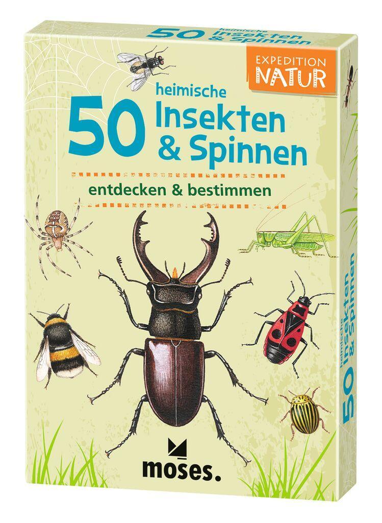 Cover: 4033477097231 | Expedition Natur 50 heimische Insekten & Spinnen | Kessel (u. a.)