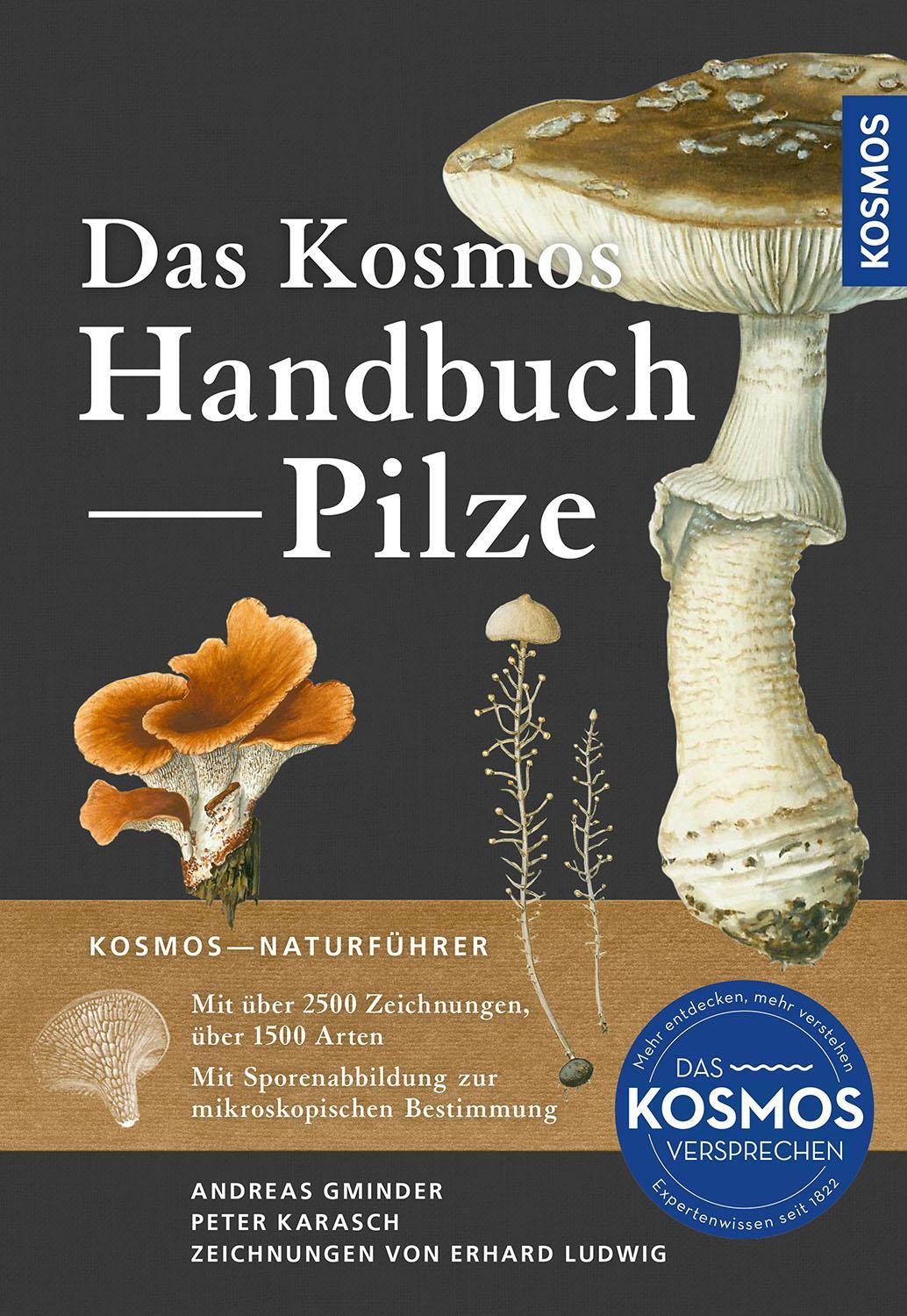 Cover: 9783440170274 | Das Kosmos-Handbuch Pilze | Mit über 2500 Zeichnungen, über 1500 Arten