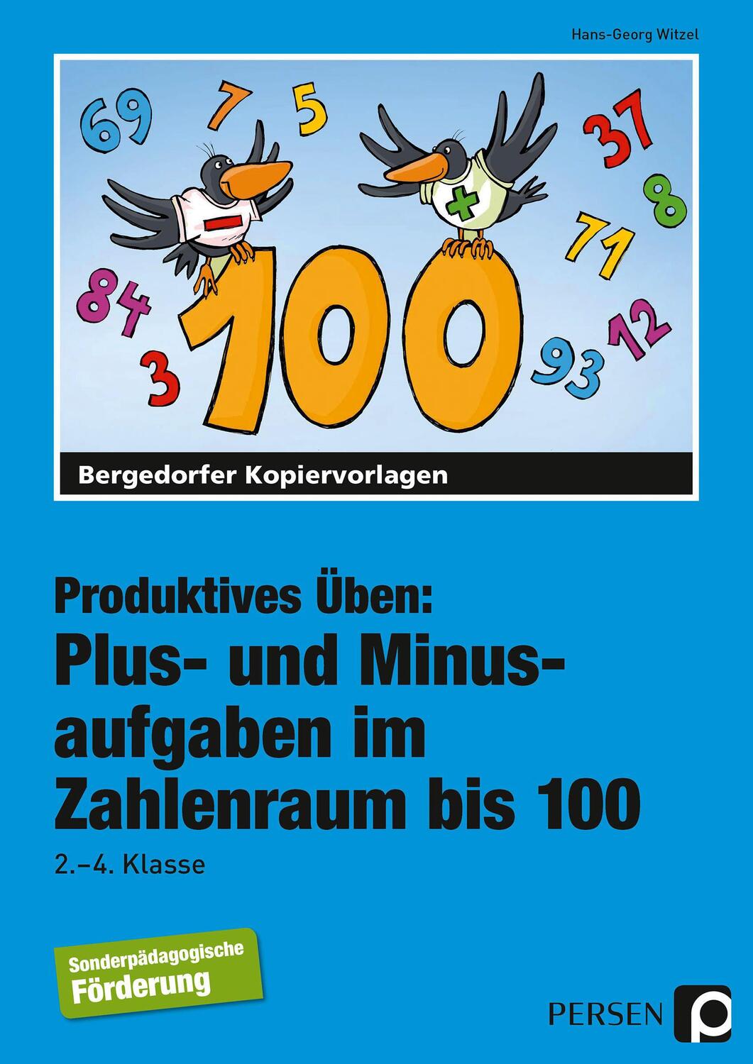 Cover: 9783834426710 | Plus- und Minusaufgaben im Zahlenraum bis 100 | Hans-Georg Witzel