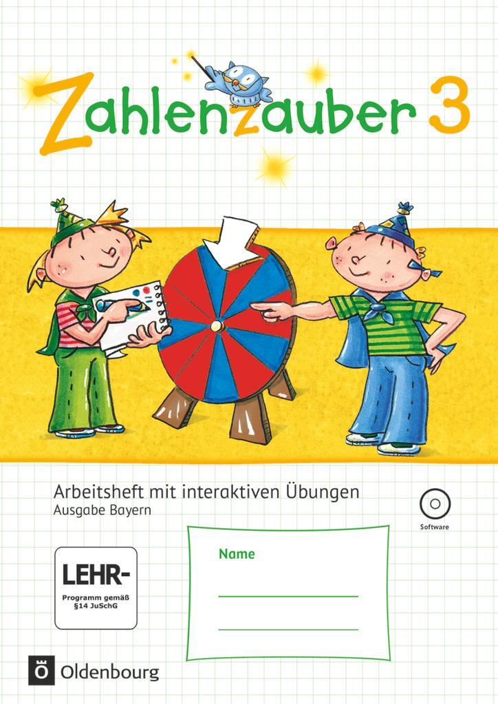 Cover: 9783637017788 | Zahlenzauber 3. Ausgabe Bayern (Neuausgabe). Arbeitsheft mit...