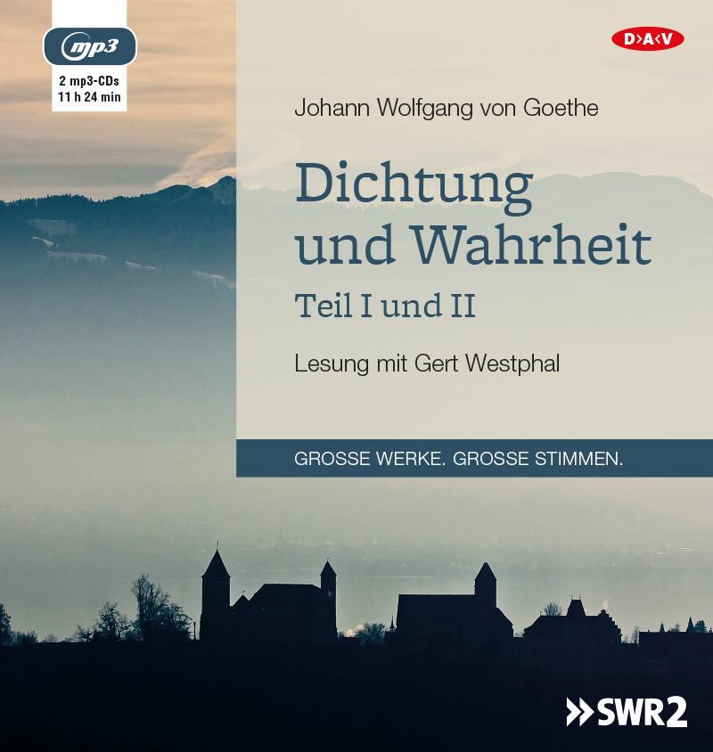 Cover: 9783862317172 | Dichtung und Wahrheit - Teil I und II | Lesung mit Gert Westphal | MP3