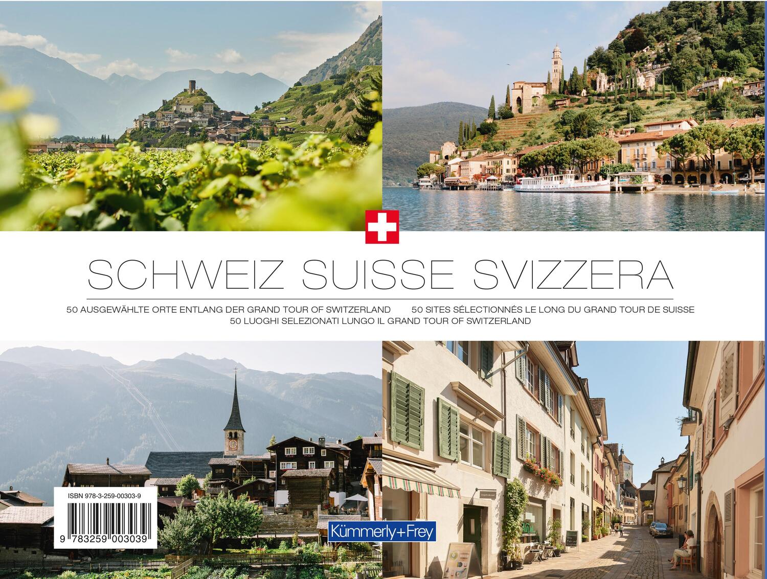 Rückseite: 9783259003039 | Schweiz - Verliebt in schöne Orte | Verlag Kümmerly+Frey | Buch | 2022