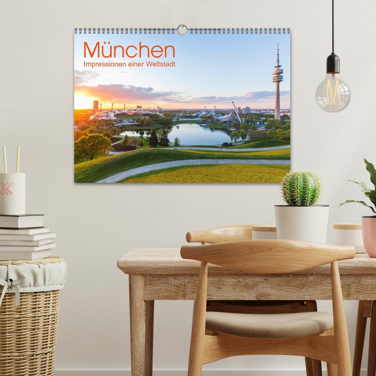 Bild: 9783435210442 | MÜNCHEN Impressionen einer Weltstadt (Wandkalender 2025 DIN A3...