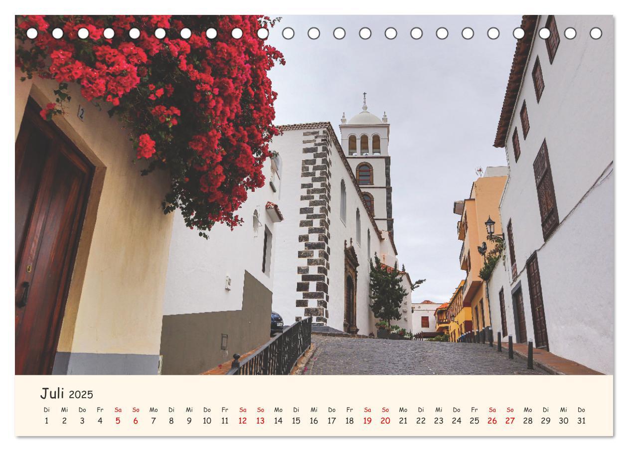 Bild: 9783435121571 | Teneriffa in Bildern (Tischkalender 2025 DIN A5 quer), CALVENDO...