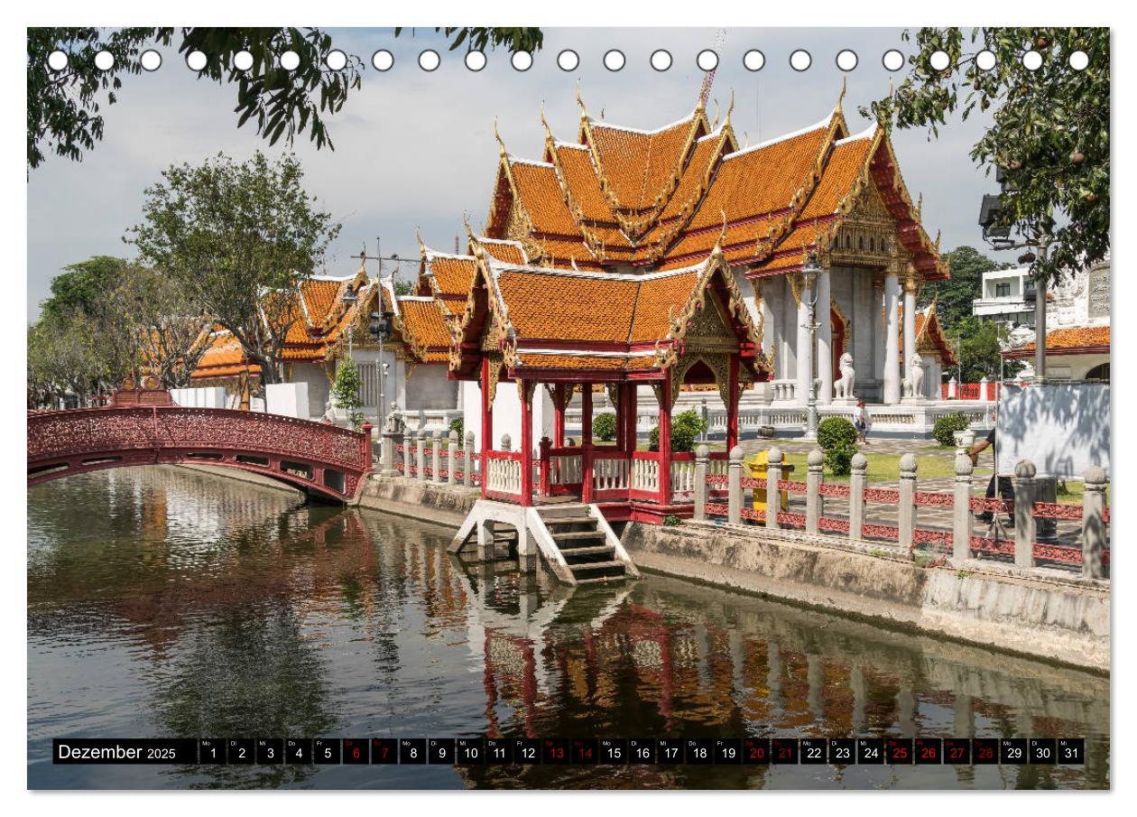 Bild: 9783435382101 | Bangkok - Thailand (Tischkalender 2025 DIN A5 quer), CALVENDO...