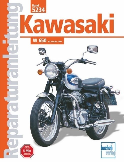 Cover: 9783716820032 | Kawasaki W 650 | ab Baujahr 1999 // Reprint der 2. Auflage 2002 | Buch