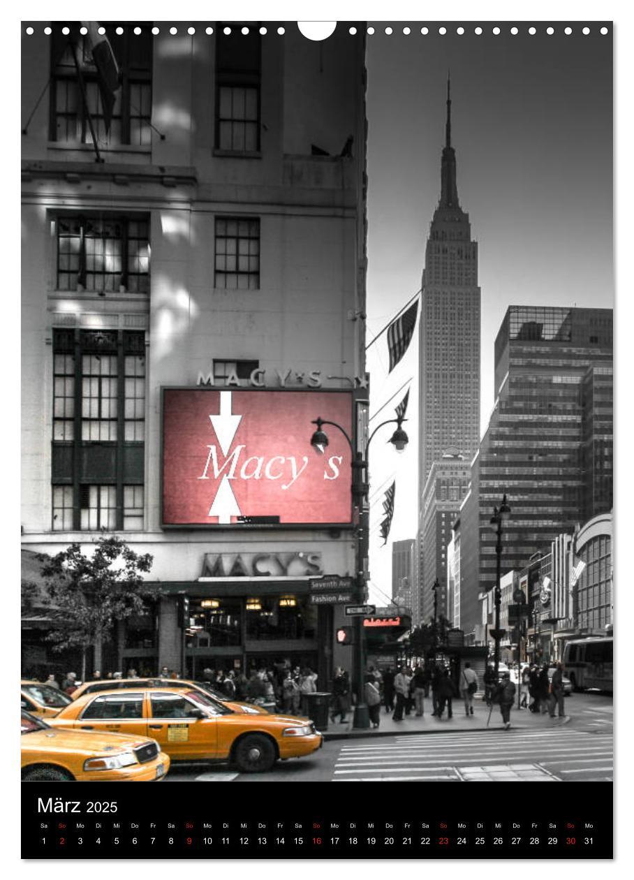 Bild: 9783435971176 | New York City - Color Glow Edition (Wandkalender 2025 DIN A3 hoch),...