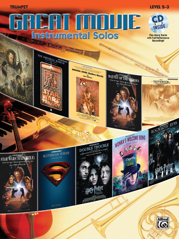 Cover: 38081289496 | Great Movie Instrumental Solos | Buch + CD | Alfred Music Publications