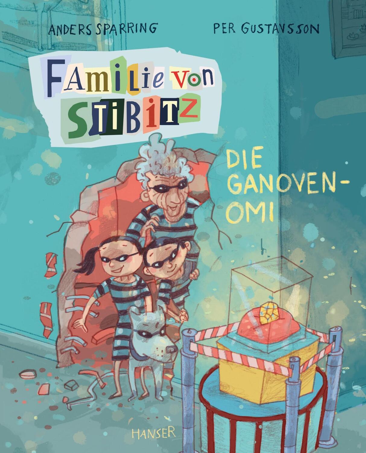 Cover: 9783446266223 | Familie von Stibitz - Die Ganoven-Omi | Anders Sparring (u. a.) | Buch