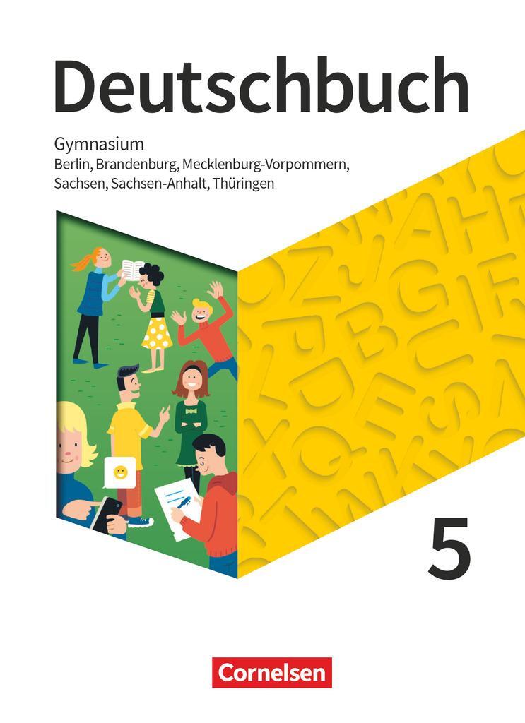 Cover: 9783062000829 | Deutschbuch Gymnasium 5. Schuljahr - Berlin, Brandenburg,...