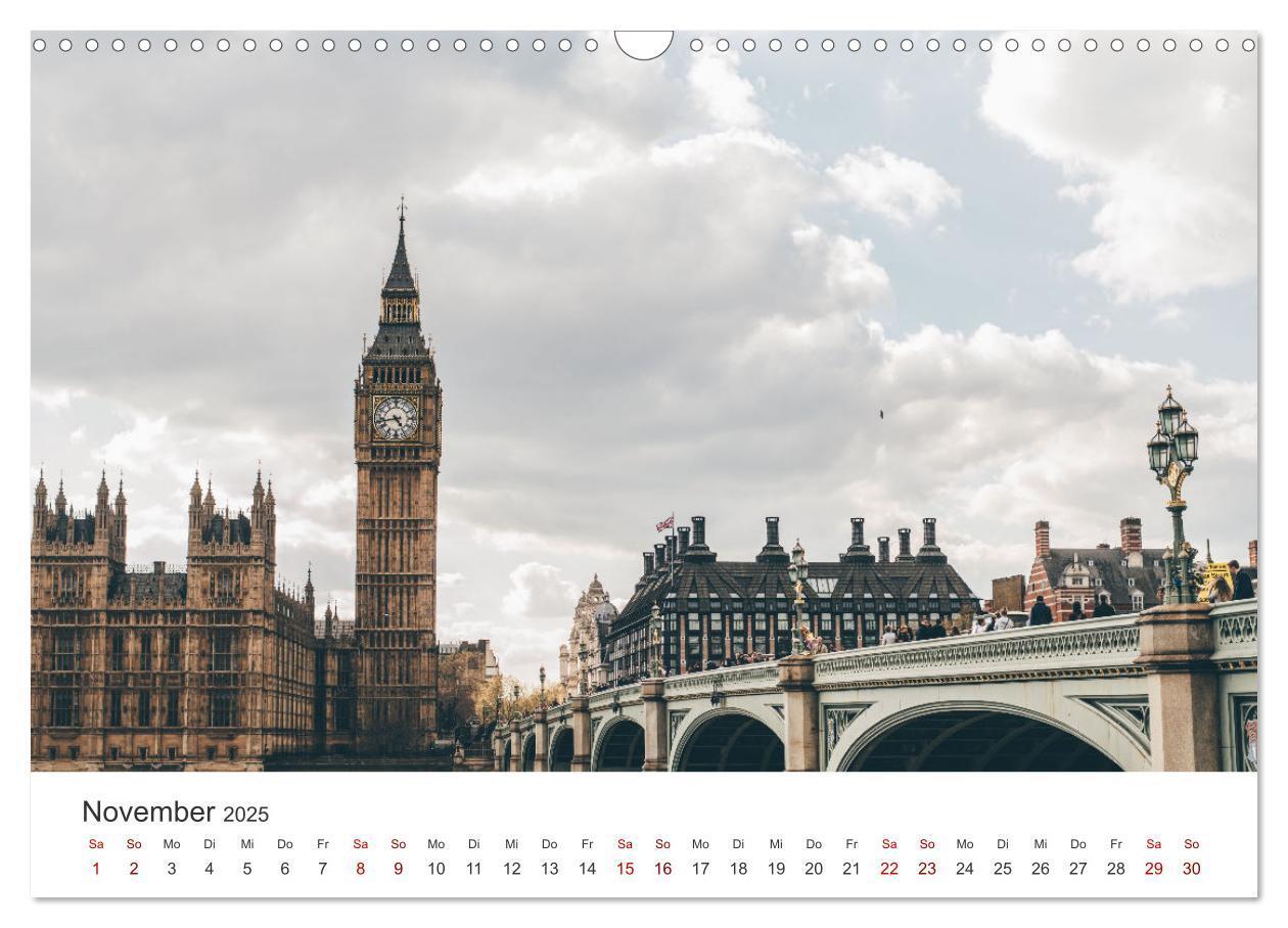 Bild: 9783435001644 | London - Die faszinierende Hauptstadt Englands. (Wandkalender 2025...