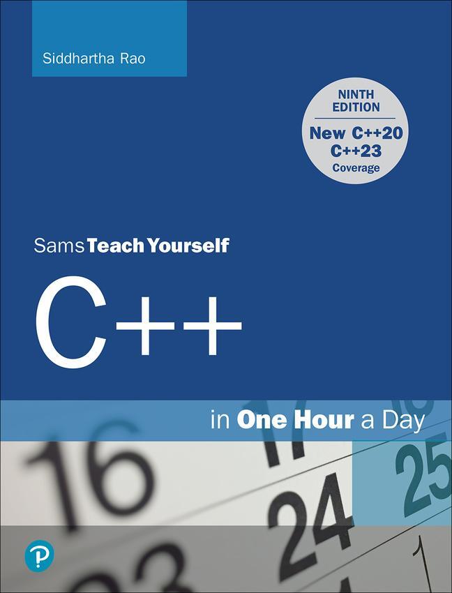 Cover: 9780137334681 | Sams Teach Yourself C++ in One Hour a Day | Siddhartha Rao | Buch