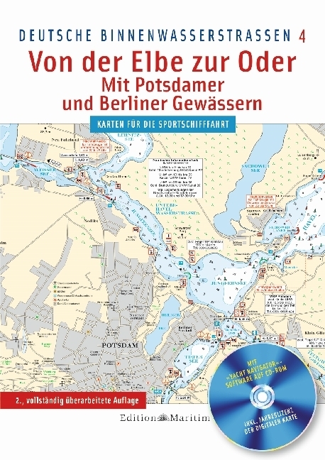 Cover: 9783667109521 | Deutsche Binnenwasserstraßen Von der Elbe zur Oder, m. CD-ROM | Buch