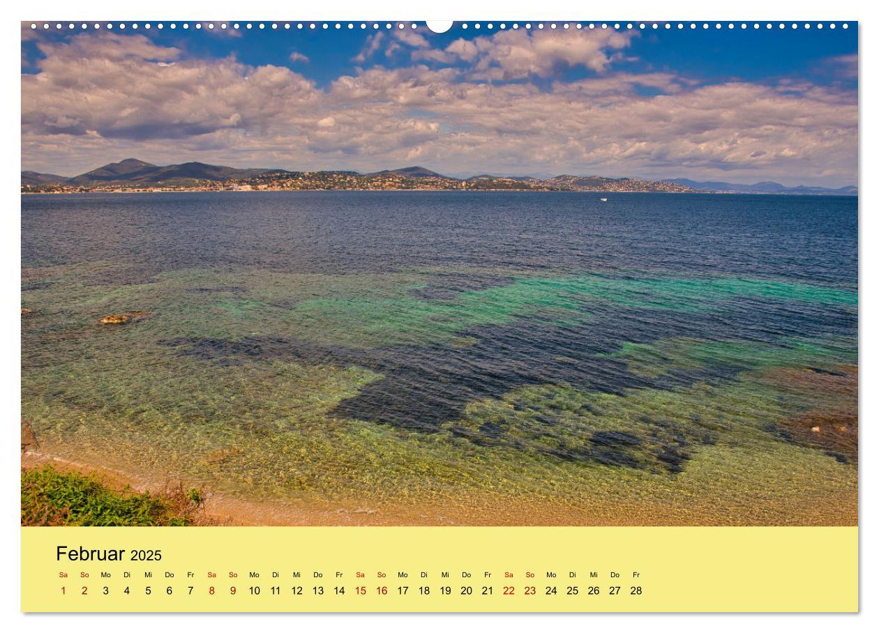 Bild: 9783435017164 | Naturparadiese an der Côte d'Azur (Wandkalender 2025 DIN A2 quer),...