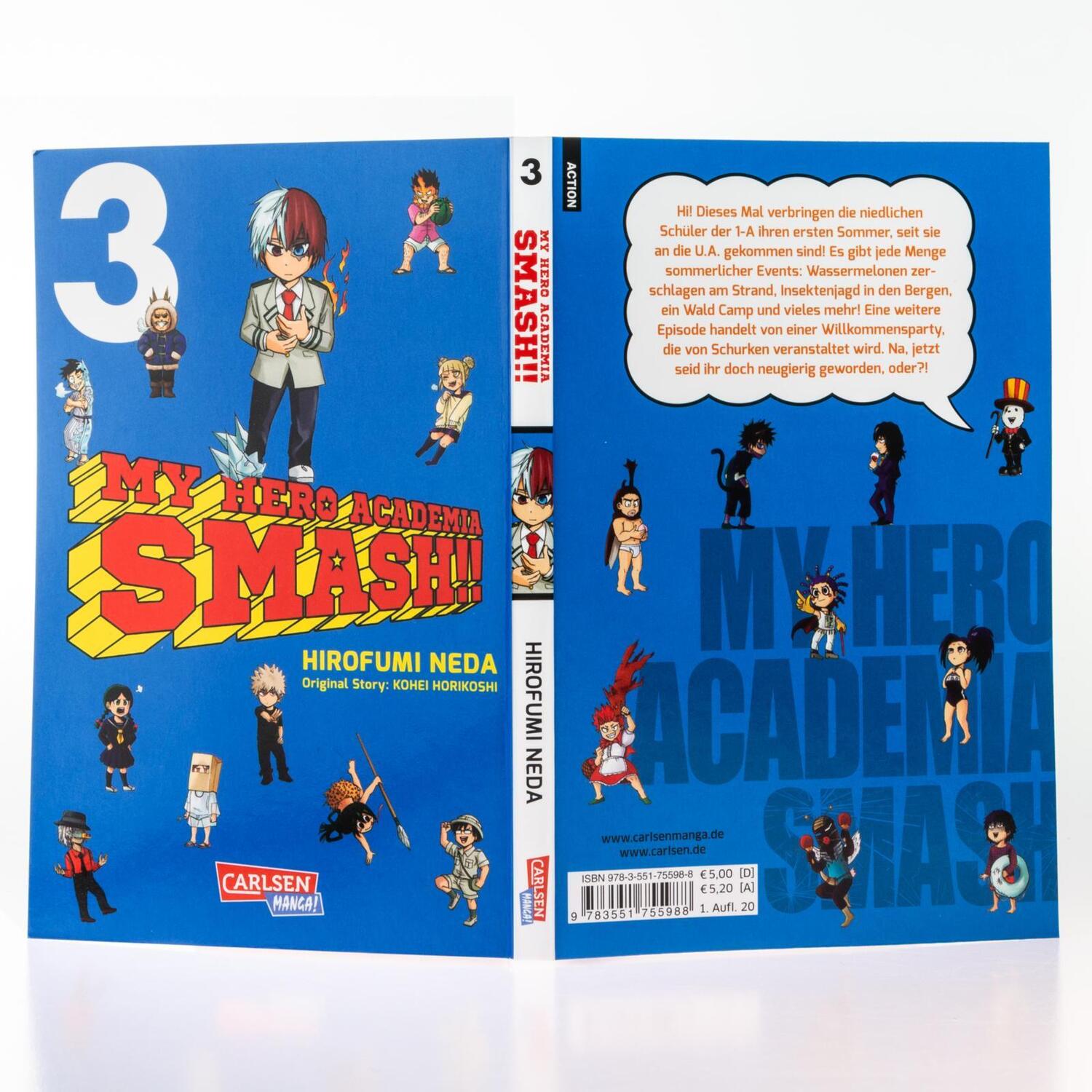 Bild: 9783551755988 | My Hero Academia Smash 3 | Kohei Horikoshi (u. a.) | Taschenbuch