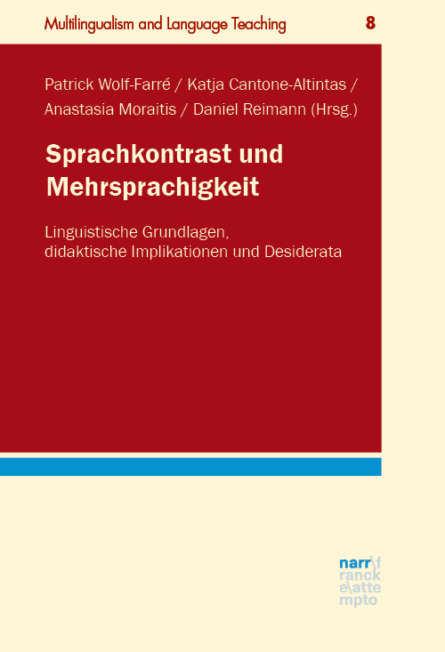 Cover: 9783823383499 | Sprachkontrast und Mehrsprachigkeit | Patrick Wolf-Farré (u. a.)