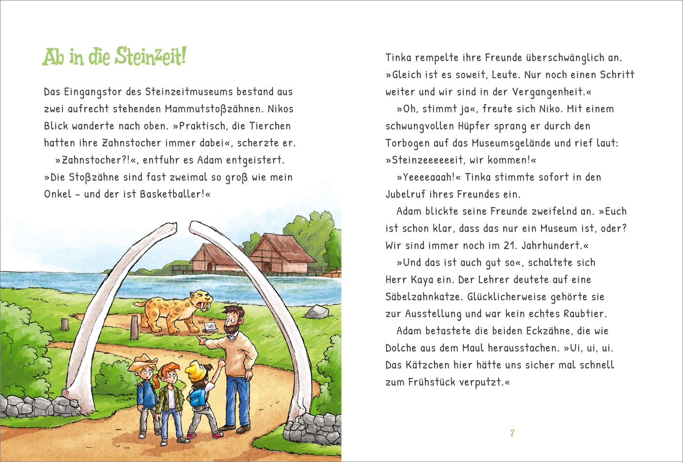 Bild: 9783788646042 | Die ZeitBande. Band 4. Im Tal der Mammuts | Benjamin Schreuder | Buch