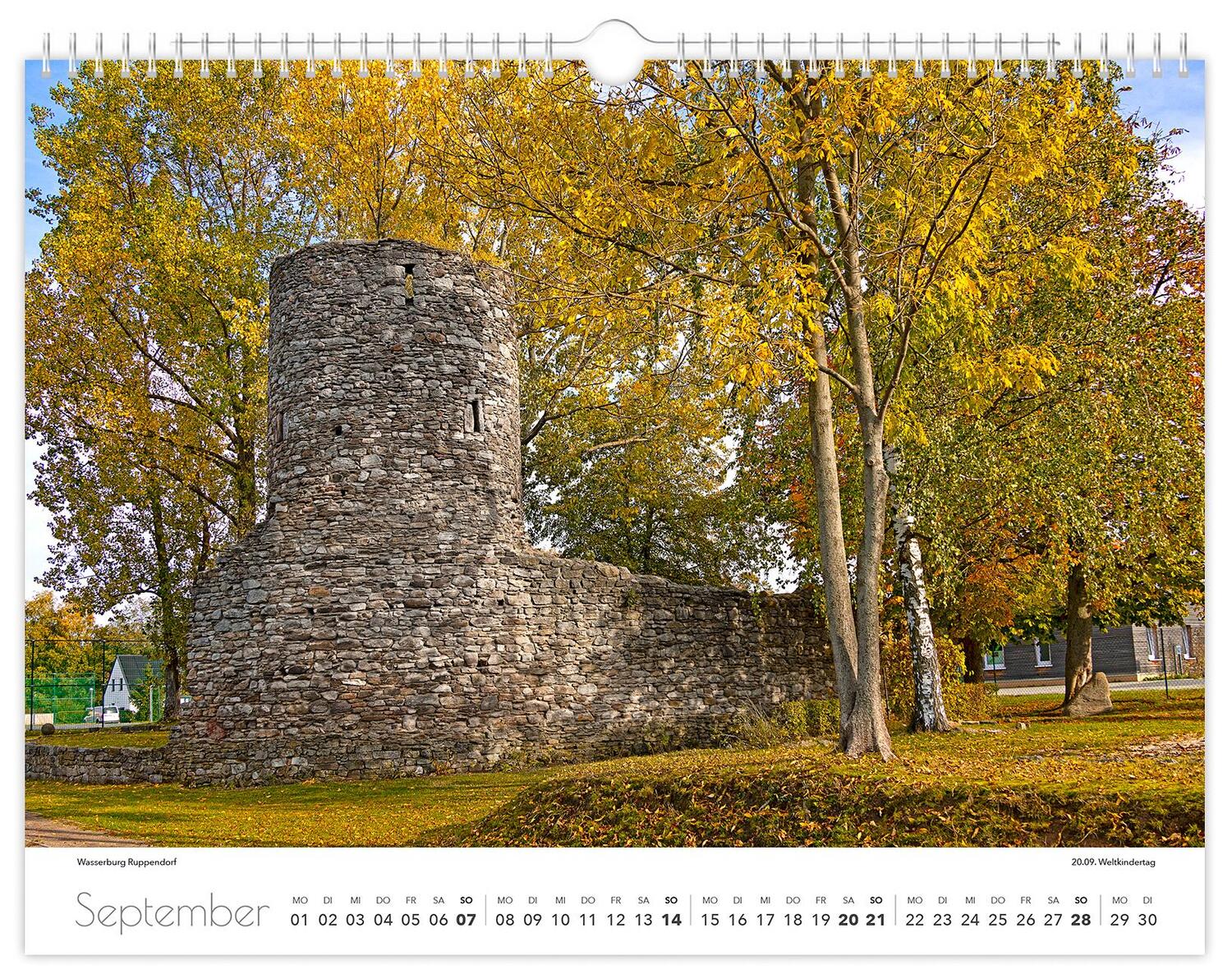 Bild: 9783910680616 | Kalender Osterzgebirge 2025 | 40 x 30 cm weißes Kalendarium | Schubert