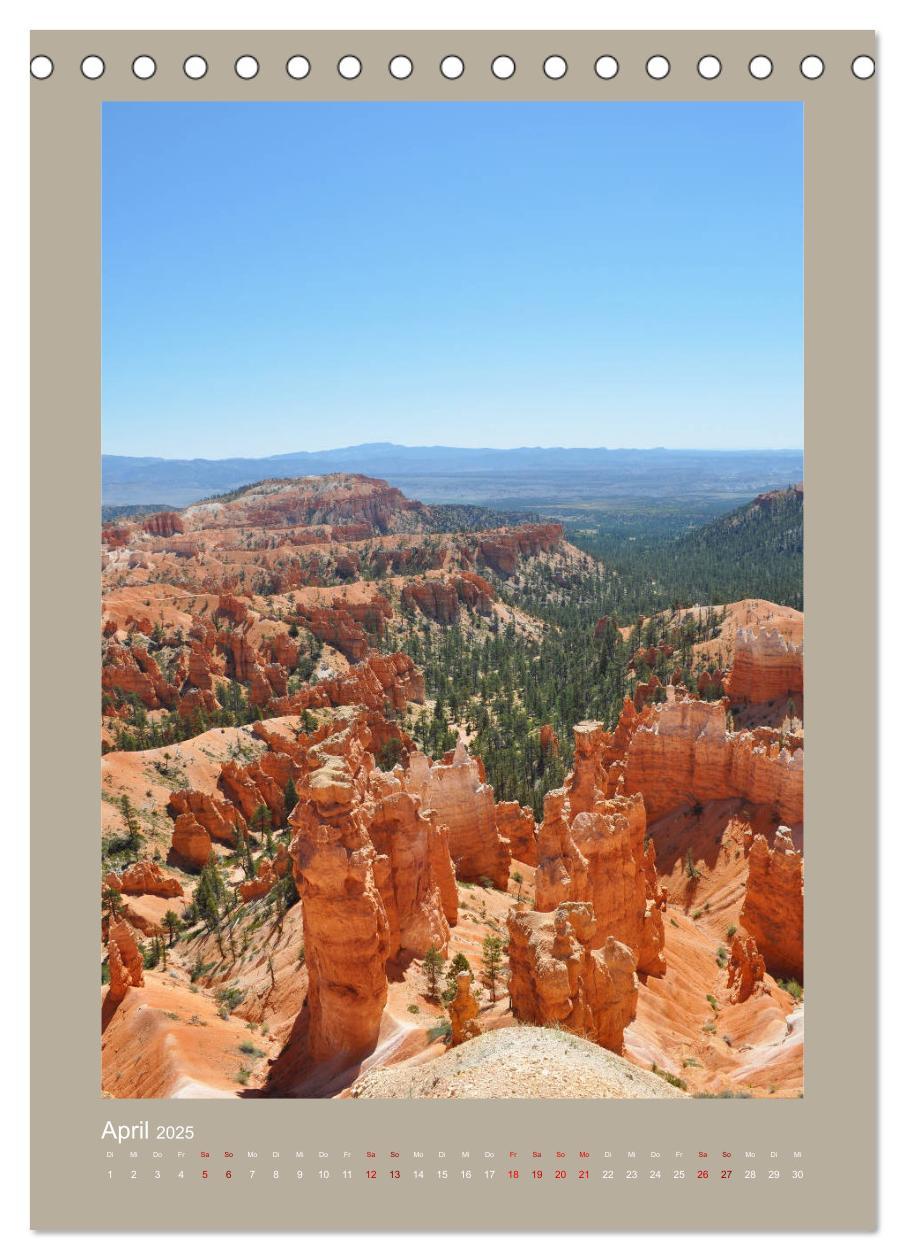 Bild: 9783435935109 | Erlebe mit mir den Bryce Canyon Nationalpark (Tischkalender 2025...