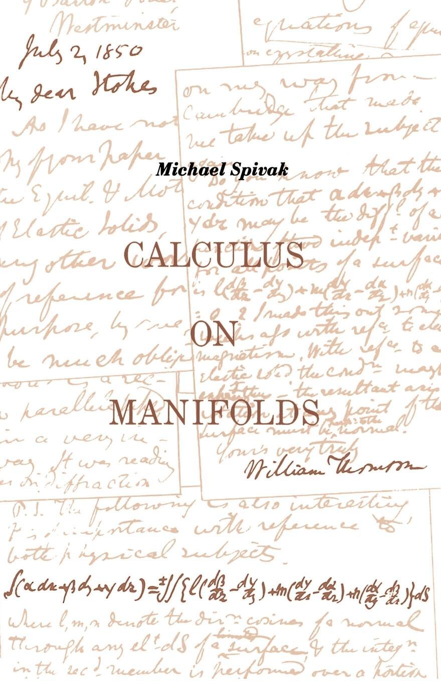 Cover: 9780805390216 | Calculus On Manifolds | Michael Spivak | Taschenbuch | Paperback