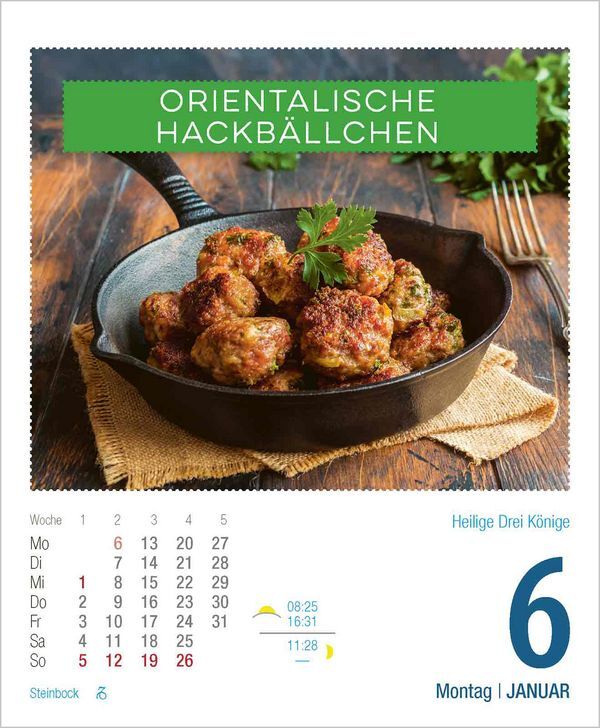 Bild: 9783731880523 | Gesund &amp; Lecker! 2025 | Korsch Verlag | Kalender | 328 S. | Deutsch