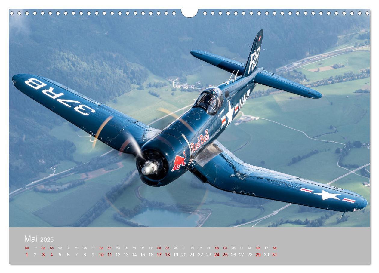 Bild: 9783435147748 | Fliegende Legenden - Warbirds (Wandkalender 2025 DIN A3 quer),...