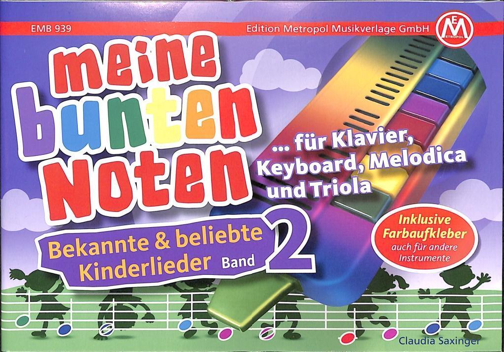 Bild: 9790501639397 | Meine bunten Noten für Klavier, Keyboard, Melodica und Triola....