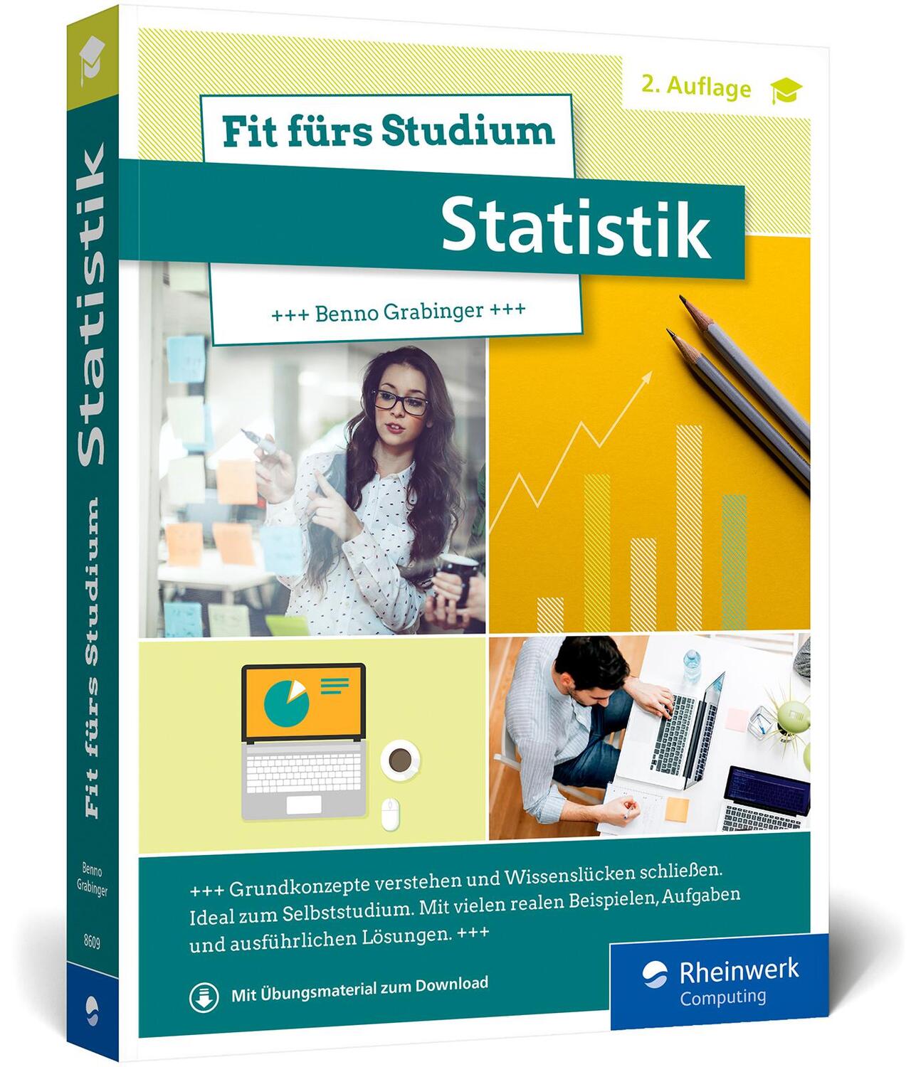 Cover: 9783836286091 | Fit fürs Studium - Statistik | Benno Grabinger | Taschenbuch | 477 S.