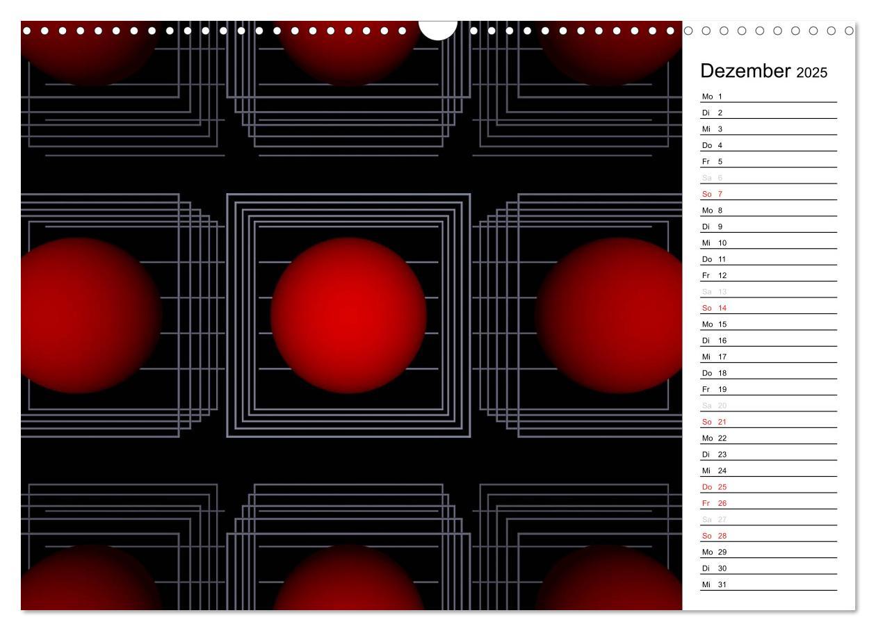 Bild: 9783435471171 | Mit Geometrie durch das Jahr (Wandkalender 2025 DIN A3 quer),...