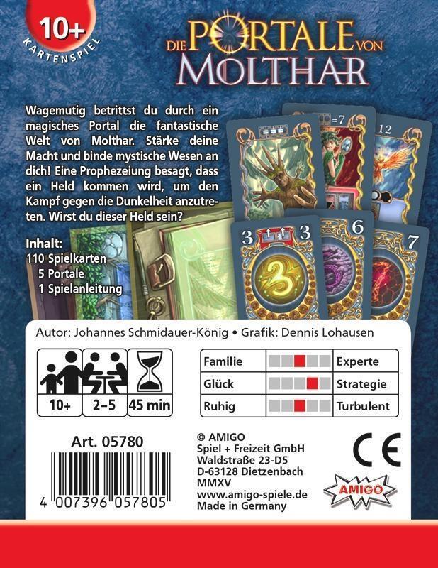 Bild: 4007396057805 | Die Portale von Molthar | AMIGO - Kartenspiel | Spiel | Deutsch | 2015