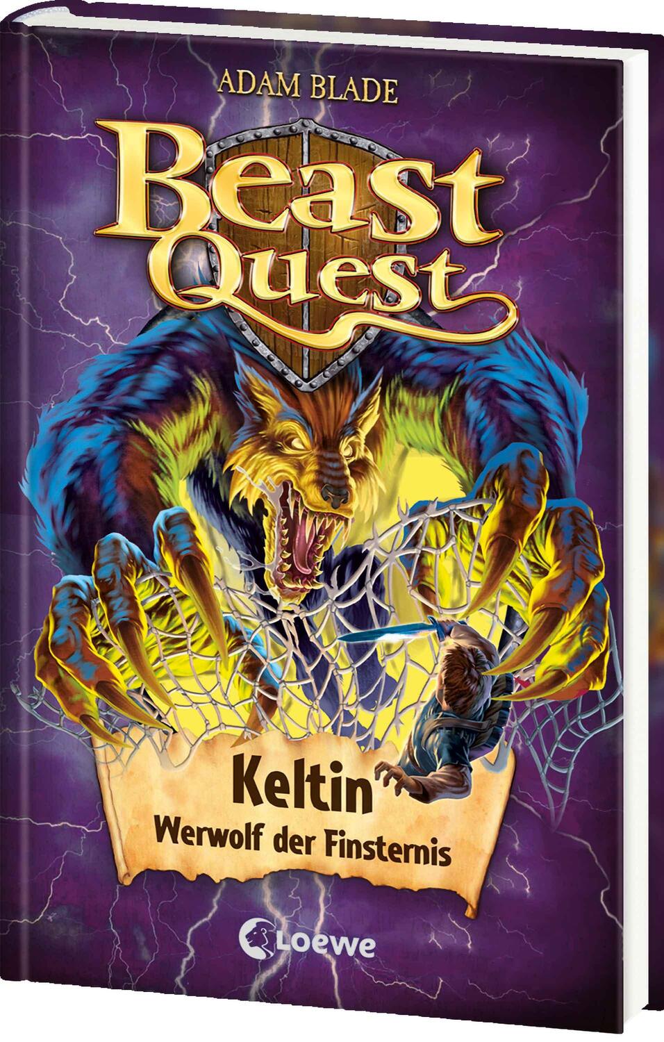 Cover: 9783743217485 | Beast Quest (Band 68) - Keltin, Werwolf der Finsternis | Adam Blade