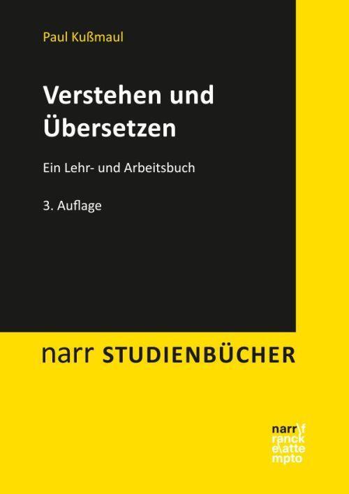 Cover: 9783823368779 | Verstehen und Übersetzen | Ein Lehr- und Arbeitsbuch | Paul Kußmaul