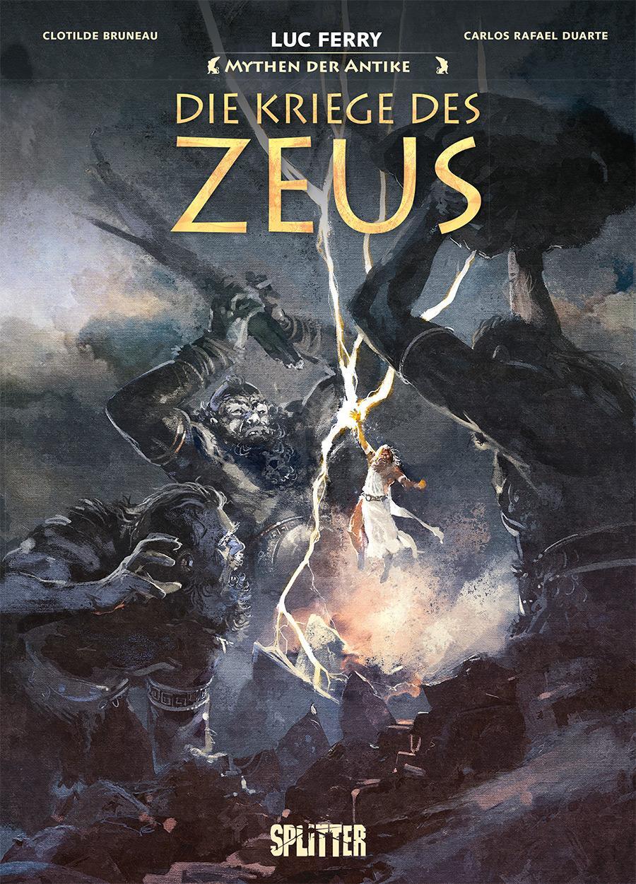 Cover: 9783987210204 | Mythen der Antike: Die Kriege des Zeus | Luc Ferry (u. a.) | Buch