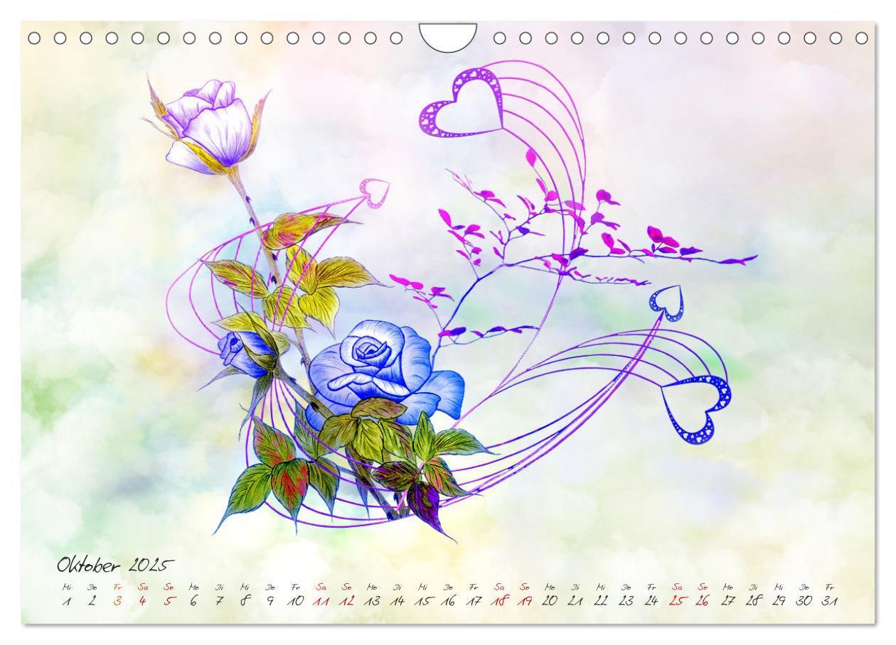 Bild: 9783435318407 | Zauberhaftes Ikebana (Wandkalender 2025 DIN A4 quer), CALVENDO...