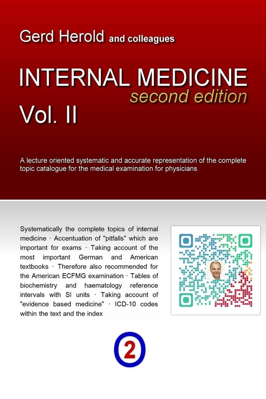 Cover: 9781291727340 | HEROLD's Internal Medicine (Second Edition) - Vol. 2 | Gerd Herold