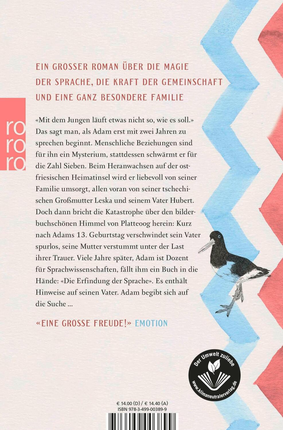 Rückseite: 9783499003899 | Die Erfindung der Sprache | Anja Baumheier | Taschenbuch | 496 S.