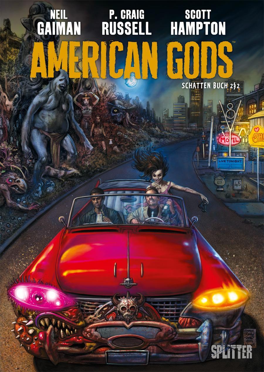 Cover: 9783962190026 | American Gods 02. Schatten Buch 2/2 | Neil Gaiman (u. a.) | Buch
