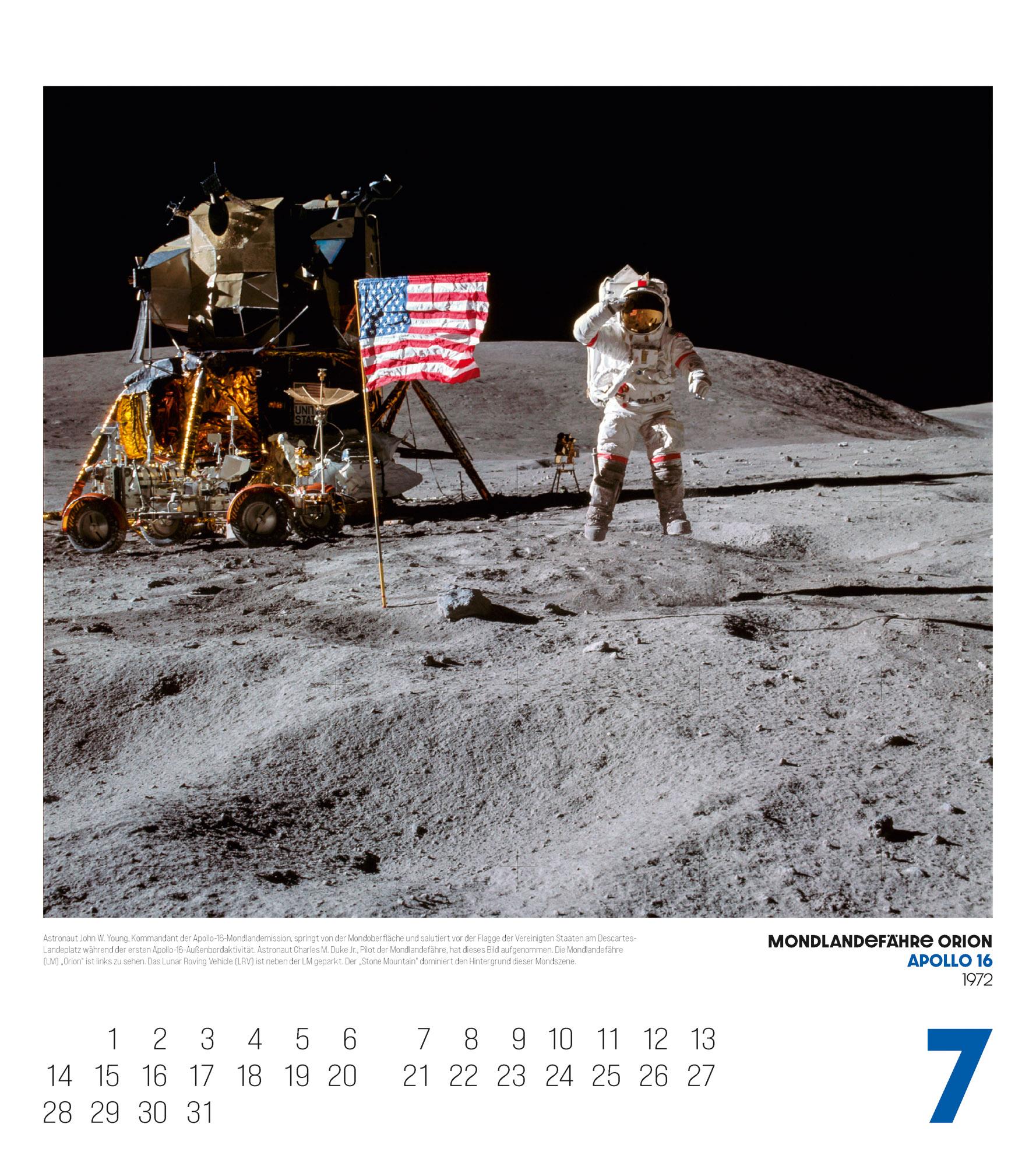 Bild: 9783838425085 | The Apollo Archives Kalender 2025 | Ackermann Kunstverlag | Kalender