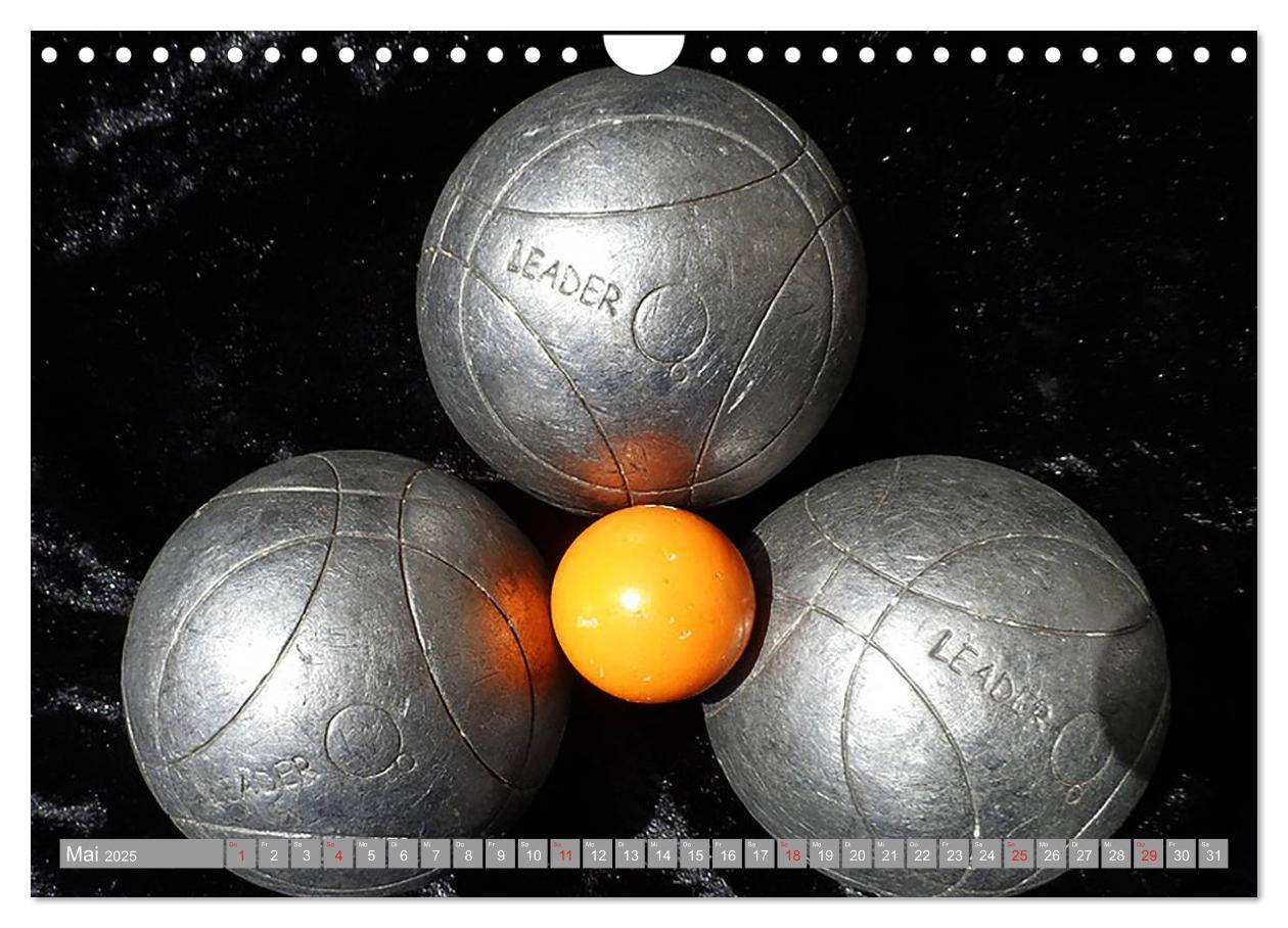 Bild: 9783435293278 | Boule. Konzentration - Sport - Entspannung (Wandkalender 2025 DIN...