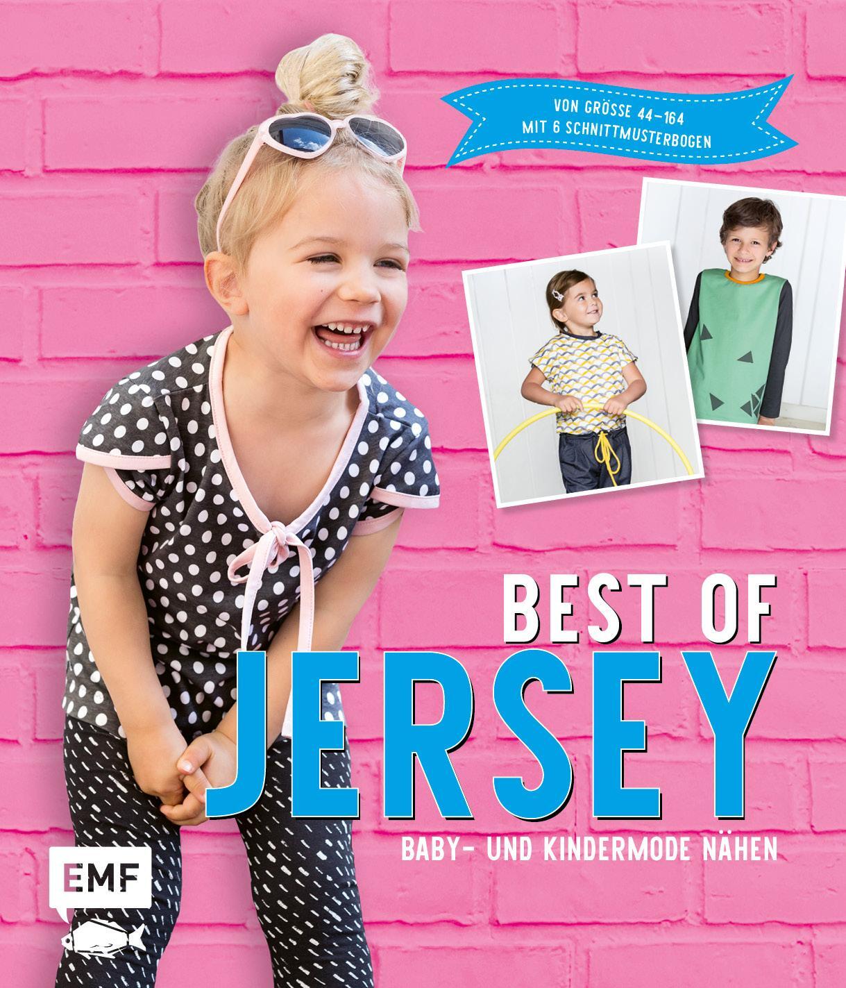 Cover: 9783745901801 | Best of Jersey - Baby- und Kindermode nähen | Von Größe 44 - 164