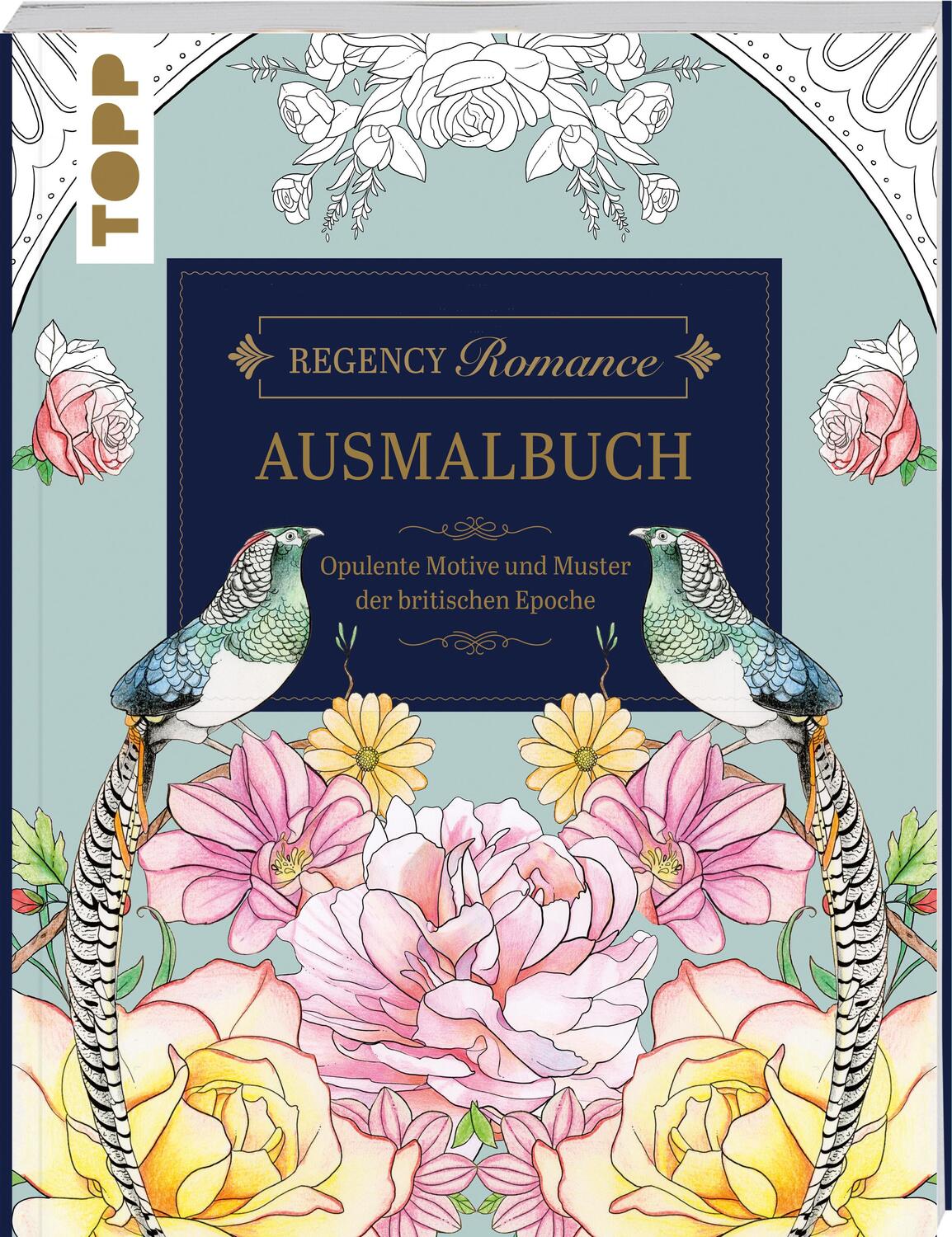 Cover: 9783735880031 | Regency Romance Ausmalbuch | Mila Dierksen | Taschenbuch | 128 S.