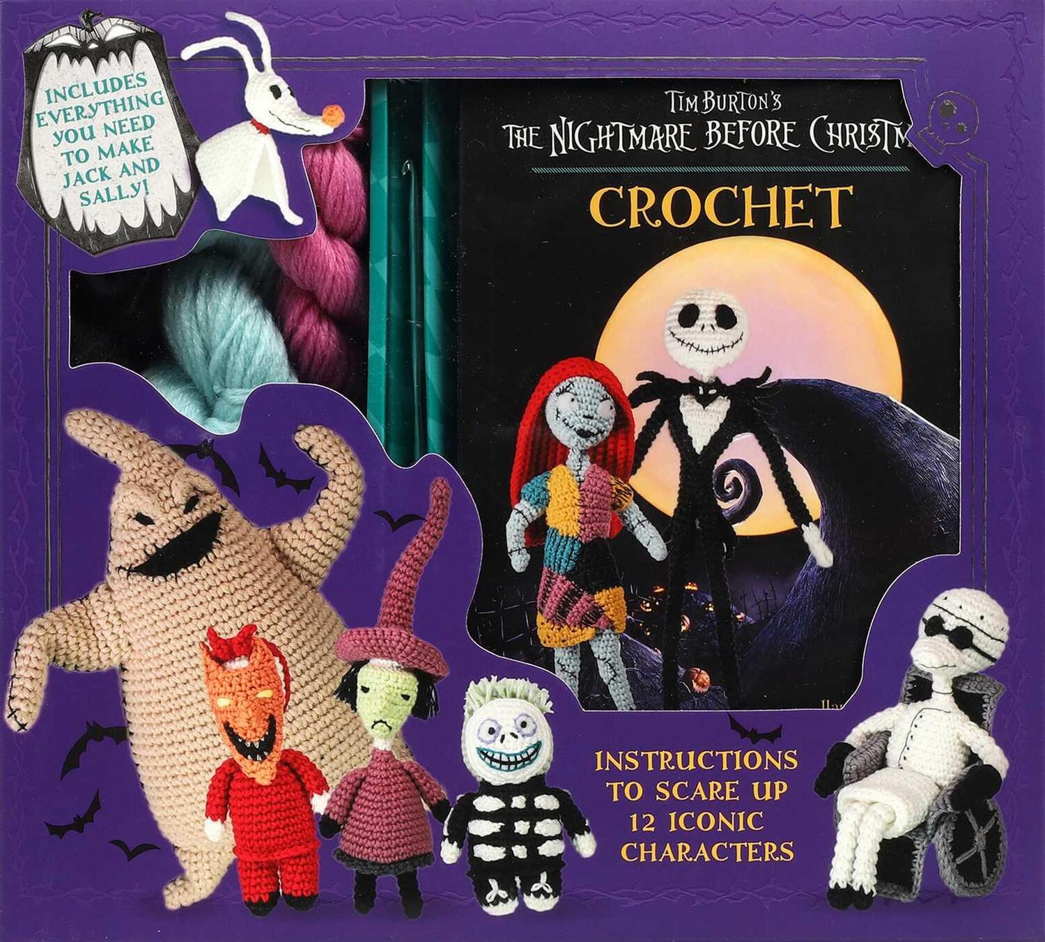 Cover: 9781645175780 | Disney Tim Burton's The Nightmare Before Christmas Crochet | Caliri