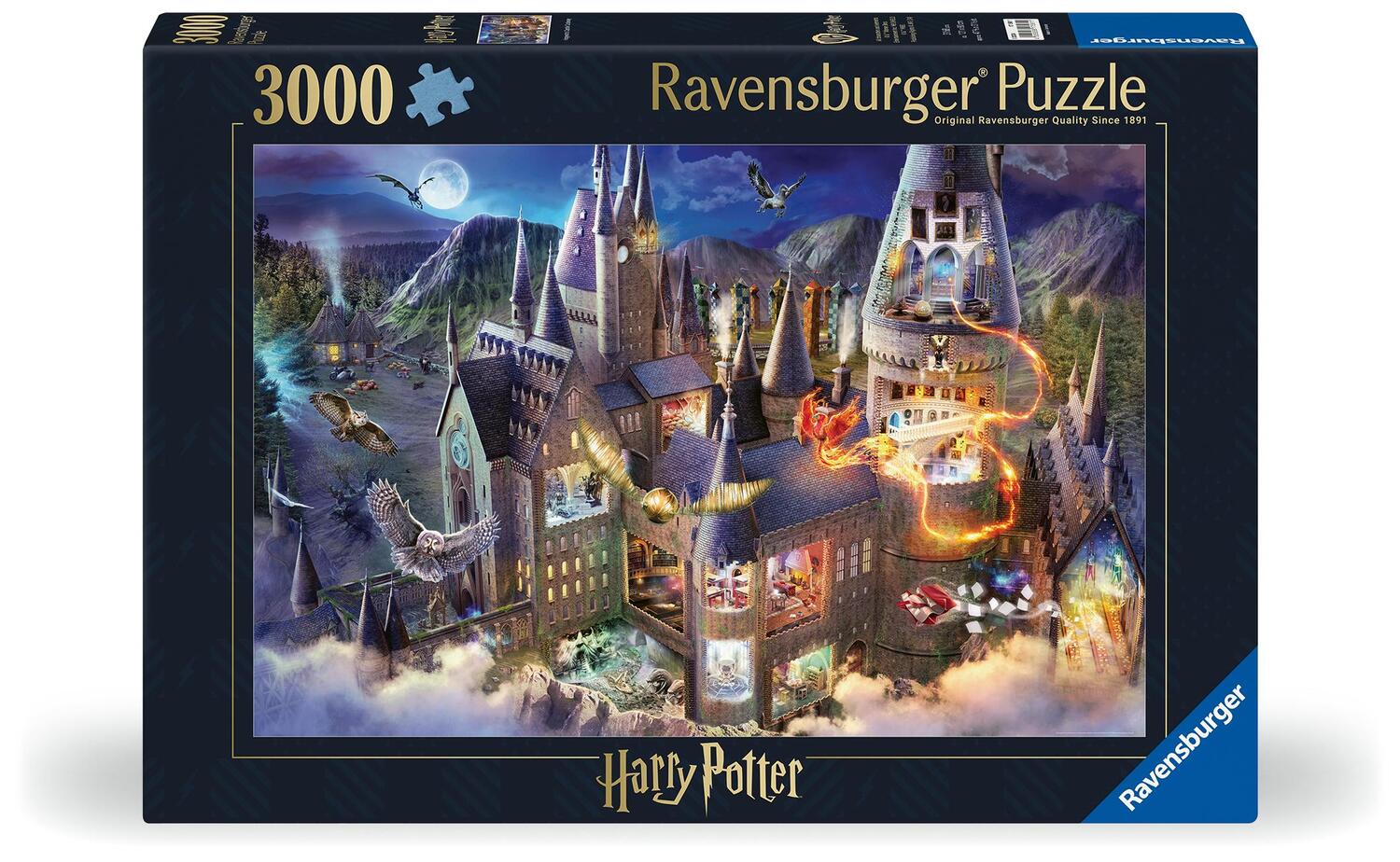 Cover: 4005556175611 | Ravensburger Puzzle 17561 - Hogwarts Interior - 3000 Teile Harry...